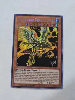 The Winged Dragon of Ra TN19-EN009 Secret Rare Holo Foil Yugioh TCG NM - Image 1