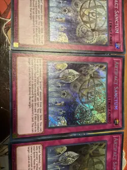 3X Artifact Sanctum BLLR-EN080 Battles of Legend: Light's Revenge 1st Edition - Image 1