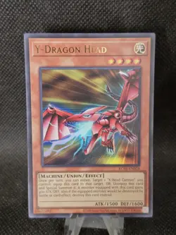 Y-Dragon Head (KC01-EN028) Unlimited Edition - Ultra Rare - Near Mint - Image 1