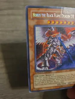 Horus The Black Flame Dragon LV8 EEN-ENSE1 Elemental Energy Limited Edition - Image 4