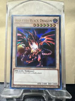 Yugioh Red-Eyes B. Dragon LC01-EN006 Ultra Rare Limited Edition NM - Image 1