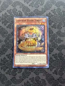 Yugioh Labrynth Stovie Torbie - Super Rare OP23-EN004 - Unlimited - Image 1