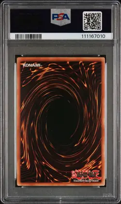 2004 Yu-Gi-Oh! Mystical Space Typhoon Dark Beginning 1 DB1 Super Rare PSA 9 - Image 2