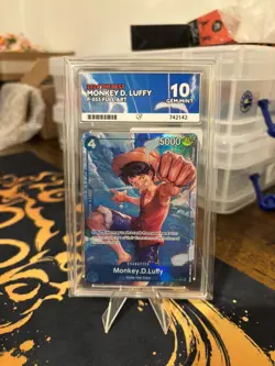 One Piece Monkey.D.Luffy Full Art PRB01 P-055 ACE 10 - Low Pop - Image 2