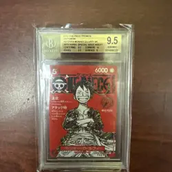 2025 One Piece ST21-014 Magazine Japanese Promos SR 20TH Anniversary BGS 9.5 - Image 1