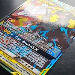 Reshiram & Zekrom GX 157/236 Tag Team Ultra Rare Cosmic Eclipse NM Pokemon Card - Image 2