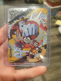 One Piece Holo Foil OPO1-SR10 Collector Trading Card Jinbe (Jinbei) - Image 1
