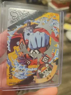 One Piece Holo Foil OPO1-SR10 Collector Trading Card Jinbe (Jinbei) - Image 2