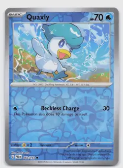 Miscellaneous Cards & Products #050/193 Quaxly Reverse Holo - Image 1