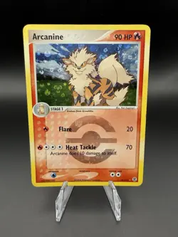 Pokemon Arcanine 18/112 EX FireRed & LeafGreen Card Reverse Holo Foil Rare -A44 - Image 1