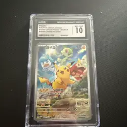2022 Pokemon Scarlet & Violet Pikachu Promo Card #001/Sv-p CGC 10 - Image 1