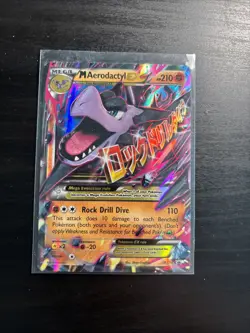 Pokemon TCG M Aerodactyl EX Rare Card XY98 XY Promo 2016 - Image 1