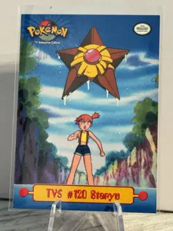 Pokemon TV5 #120 Staryi Card Topps 1999 Tv Animation Edition NM/M - Image 1