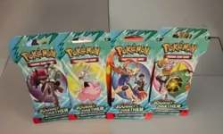 Pokemon Trading Card Game Journey Together Booster Pack Set English 4 Packs - Image 2