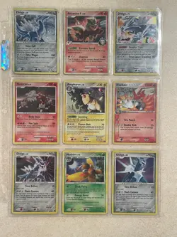 Pokemon Card Lot 9 Vintage Cosmos Holos 🔥 2006-2009 DP era Pop Promo LP-HP - Image 1