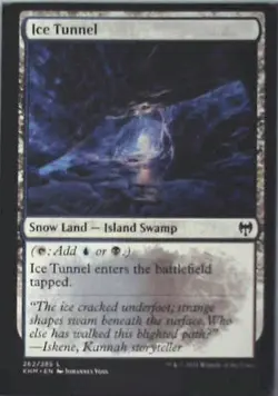 Ice Tunnel - Kaldheim: #262, Magic: The Gathering Nm C258 - Image 1