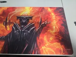 Magic the Gathering Ultra Pro Official Playmat Sauron, the Dark Lord - Image 3