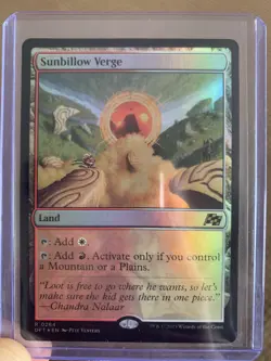 Sunbillow Verge - R 0264 DFT - Magic: The Gathering MTG W/ Toploader + Sleeve - Image 1