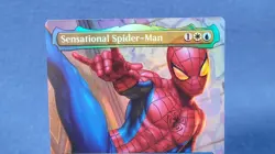 Sensational Spider-Man (Borderless) #25 (Foil) (LP) Spider-Man SPE Magic MTG - Image 3