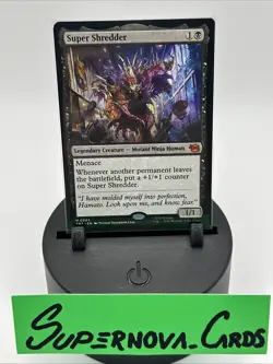 Super Shredder Teenage Mutant Ninja Turtles Regular Magic the gathering - Image 1