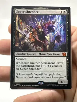 Super Shredder Teenage Mutant Ninja Turtles Regular Magic the gathering - Image 2