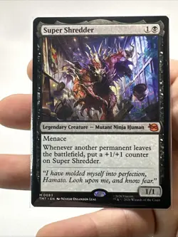 Super Shredder Teenage Mutant Ninja Turtles Regular Magic the gathering - Image 3