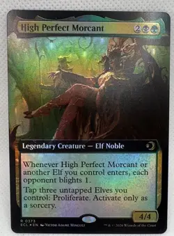 High Perfect Morcant Extended Art 373 Lorwyn Eclipsed Foil Extended Art R NM MTG - Image 1