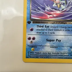 Pokemon Dark Golduck Team Rocket 1st Edition (37/82) - Image 5