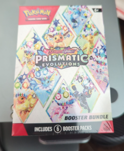 Pokemon TCG Scarlet & Violet Prismatic Evolutions Booster Bundle NEW Sealed - Image 2