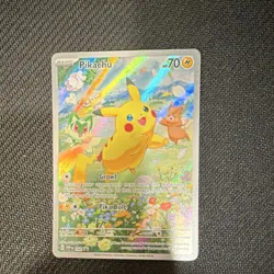 Pokemon TCG Pikachu SVP 088 Promo Holo Basic 70 HP Pika Bolt Card - Image 1