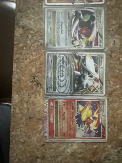 Pokemon TCG 5 Card Lot - Garchomp C LV.X, Arceus LV.X, emploeon Lv x and 2 infer - Image 4