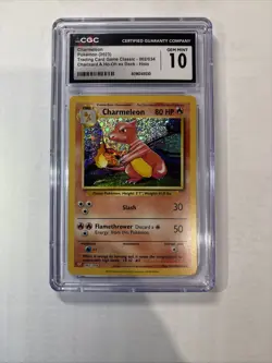 2023 Pokemon Charizard & Ho-Oh ex Deck 002/034 Charmeleon Holo CGC 10 GEM MINT - Image 1