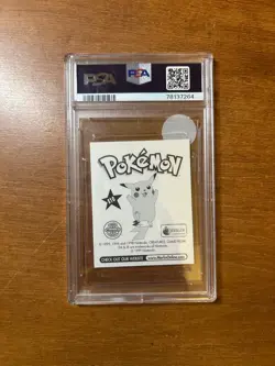 1999 MERLIN POKEMON S10 PSYDUCK PRISM PSA 10 - Image 2