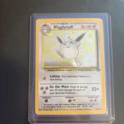 Wigglytuff #16/64 Holo Pokemon Jungle TCG - Image 1
