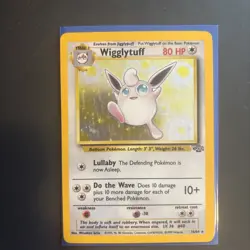 Wigglytuff #16/64 Holo Pokemon Jungle TCG - Image 2
