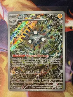 Pokemon TCG Magneton SVP 159 Surging Sparks Promo Near Mint Condition - Image 1