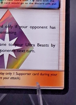 🔥 Lusamine Prism Star 182/214 - Lost Thunder - NEAR MINT / MINT - Pokemon TCG - Image 3