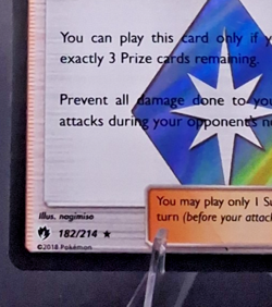 🔥 Lusamine Prism Star 182/214 - Lost Thunder - NEAR MINT / MINT - Pokemon TCG - Image 5