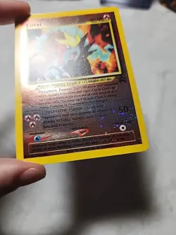 Entei Reverse Holo 34 Pokemon WOTC Black Star Promo Tcg - Image 5