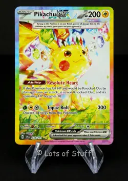 Pikachu Special Illustration Rare Holo Surging Sparks Pokemon 2024 238/191 - Image 1