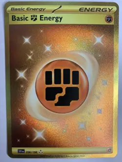 Basic Fighting Energy 258/198 Hyper Rare Scarlet & Violet Base Set Pokemon TCG - Image 1