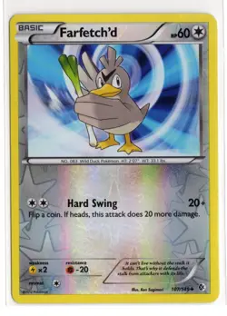 2012 Pokemon Boundaries Crossed Farfetch’d 107/149 Uncommon Reverse Holo - Image 1
