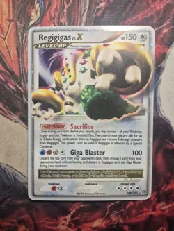 Pokemon TCG Regigigas LV.X 100/100 Stormfront Holo Ultra Rare (English) - MP - Image 1