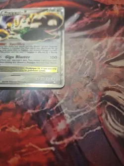 Pokemon TCG Regigigas LV.X 100/100 Stormfront Holo Ultra Rare (English) - MP - Image 4