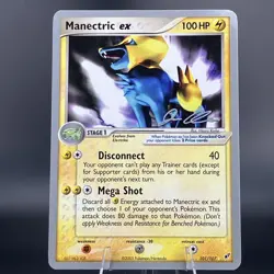 Manectric EX 101/107 Pokemon TCG - World Championship 2006 Jason Klaczynski (LP) - Image 1
