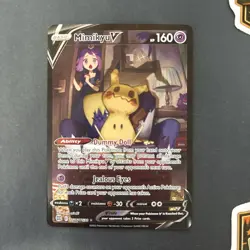Pokemon TCG Mimikyu V TG16 Brilliant Stars Trainer Gallery Mint - Image 2