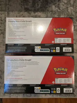 Pokemon S&V Surging Sparks ETB + Booster Bundle Costco 2-pack - Original CASE! - Image 4