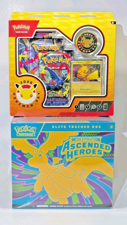 Pokemon Ascended Heroes Elite Trainer Box ETB + 2026 Pokemon Day Box Sealed - Image 2