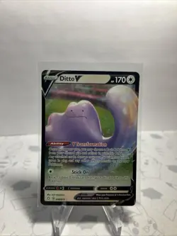 Ditto V 50/72 Ultra Rare Shining Fates Pokemon TCG NM/M - Image 1