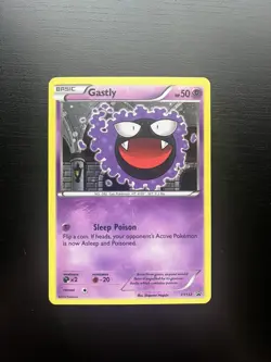 Pokemon TCG XY - Black Star Promo - Gastly #XY132 - Cosmos Promo Holo LP - Image 2